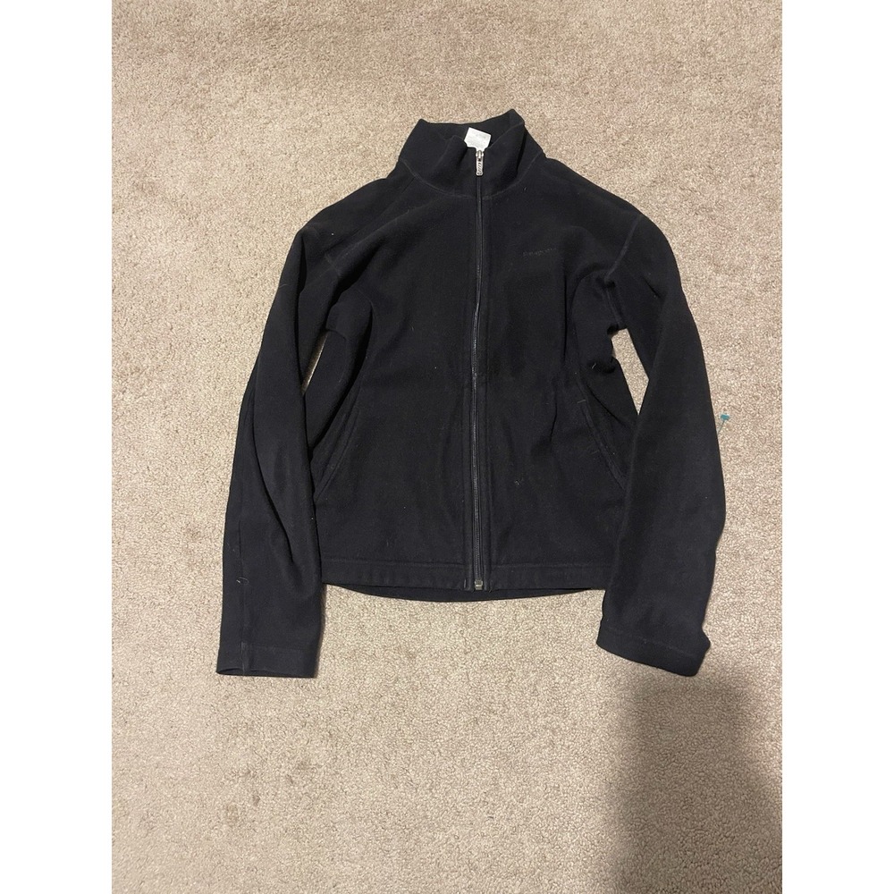 Patagonia Women's 2000's Synchilla Full Zip Fleece Jacket - Black Medium